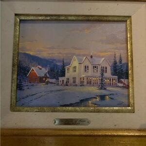 Thomas Kinkade “the lights of home” #742/2500